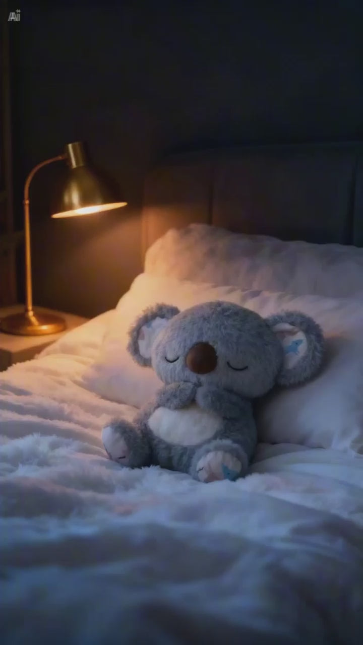 Zen Koala: Peluche que Respira | Alivio de Ansiedad y Descanso Profundo